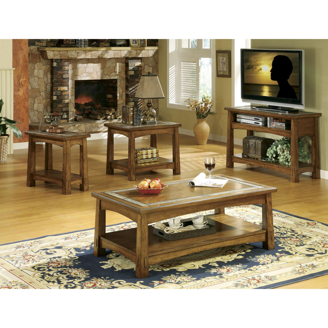 Craftsman Home - Coffee Table - Americana Oak