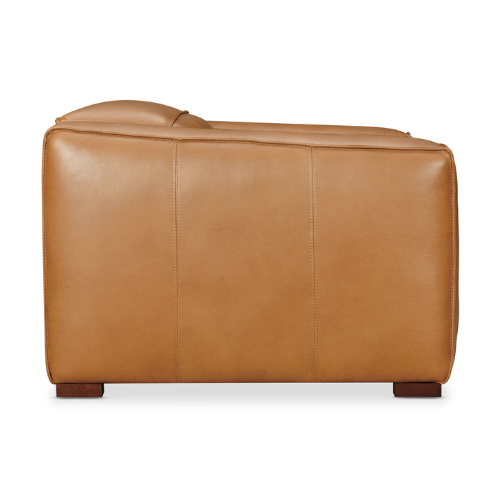 MS - Fresco Power Recliner With Power Headrest - Light Brown