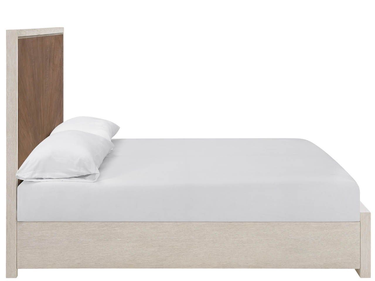 Modern - Panel Bed - Two-Tone