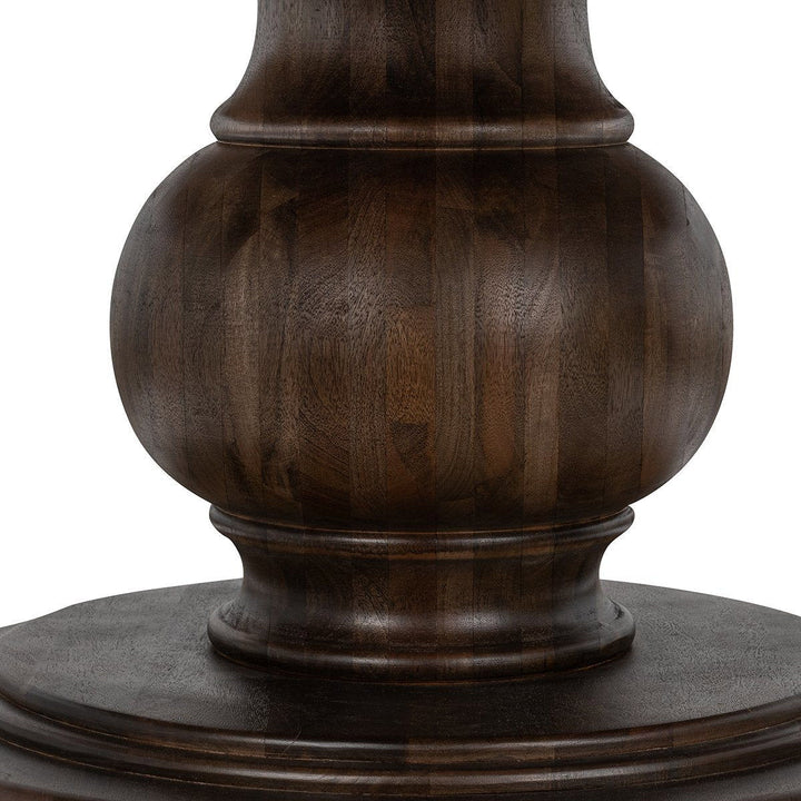 Brookside - 72" Round Dining Table - Cocoa Brown