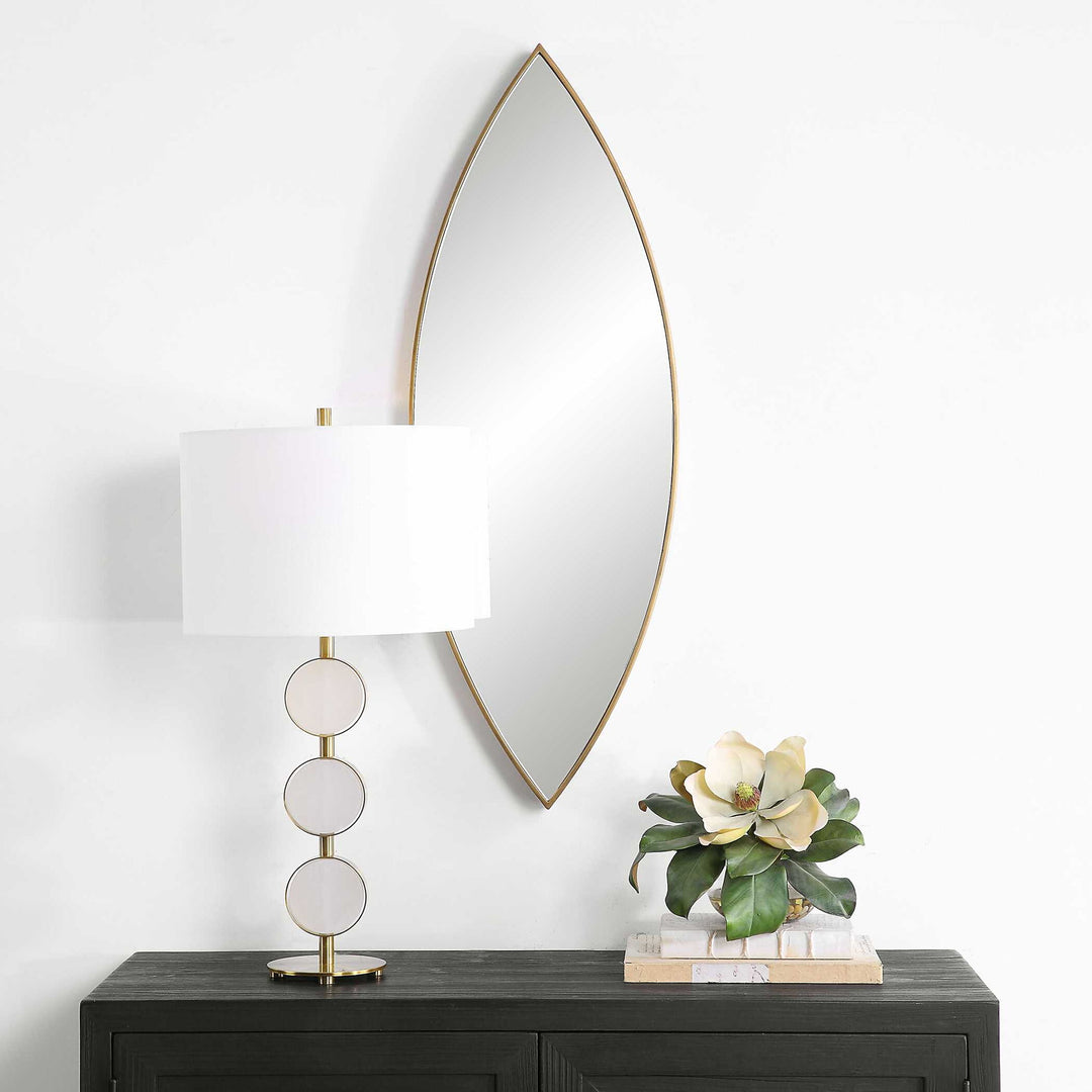 Ellipse - Gold Mirror