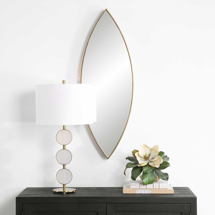 Ellipse - Gold Mirror