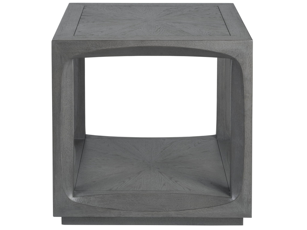 Appellation - Square End Table - Dark Gray