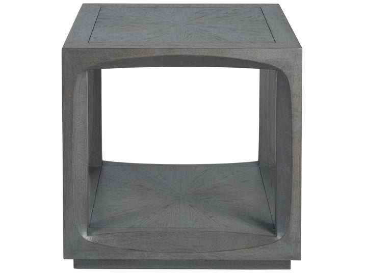 Appellation - Square End Table - Dark Gray