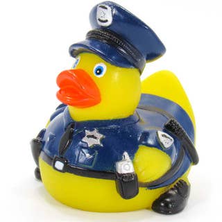 Policeman Rubber Duck   