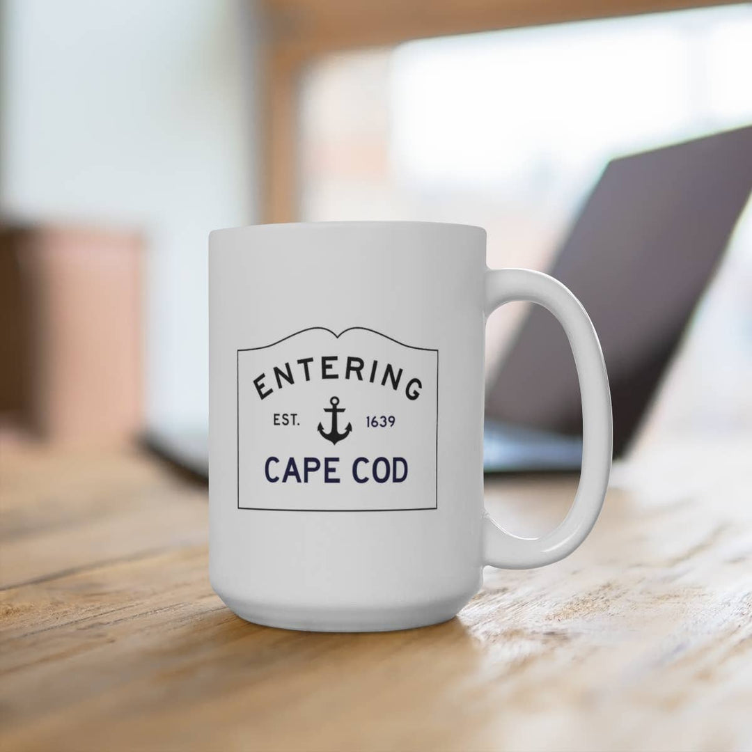 MUG - Custom Entering Town with Anchor