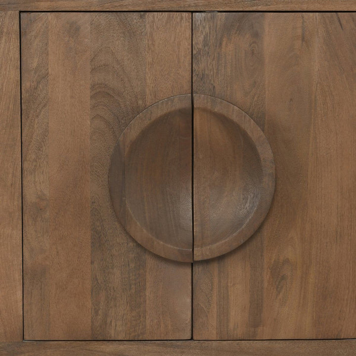 Vally - Wood 6 Door Buffet - Natural
