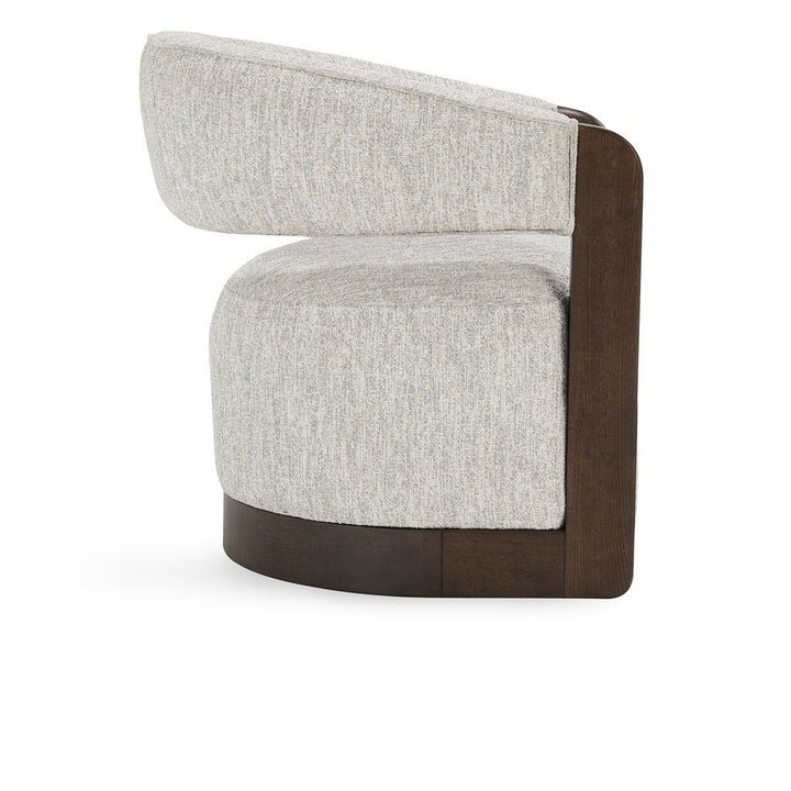 James - Swivel Accent Chair - Glacier Gray
