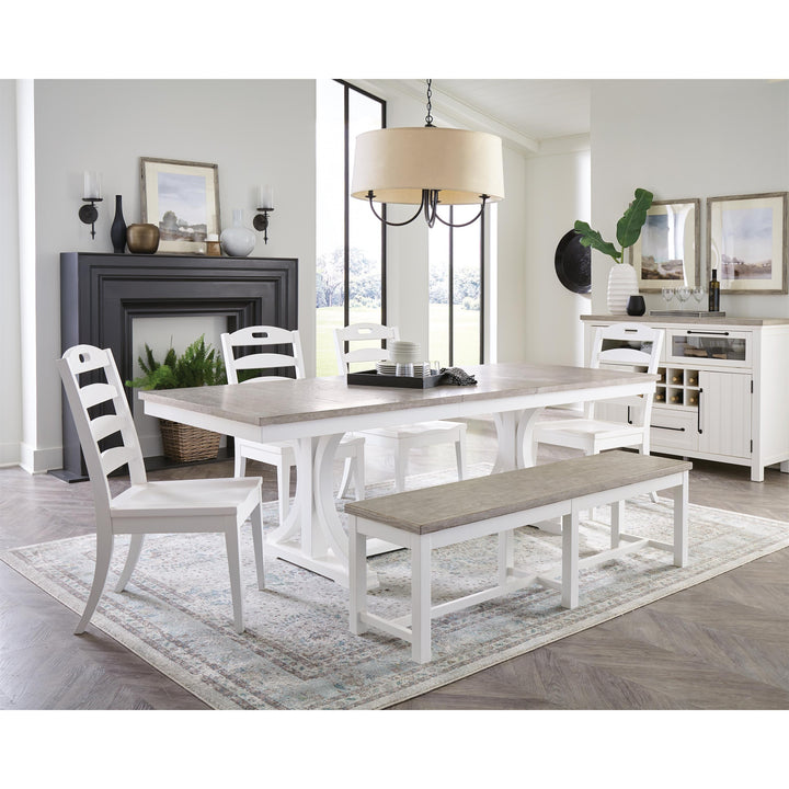 Cora - Dining Bench - Cloud