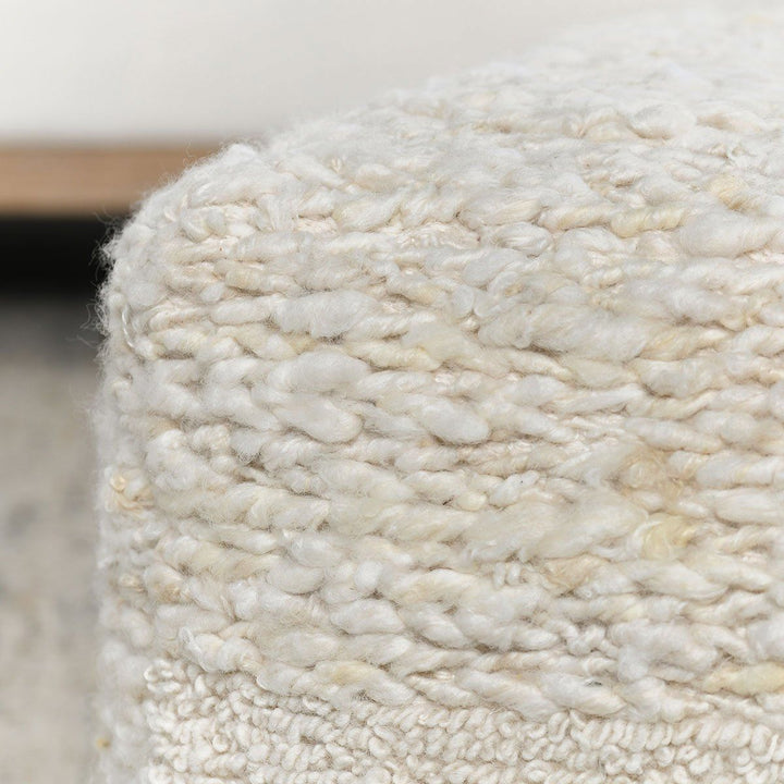 Poufs - Sinclair Pouf - Ivory