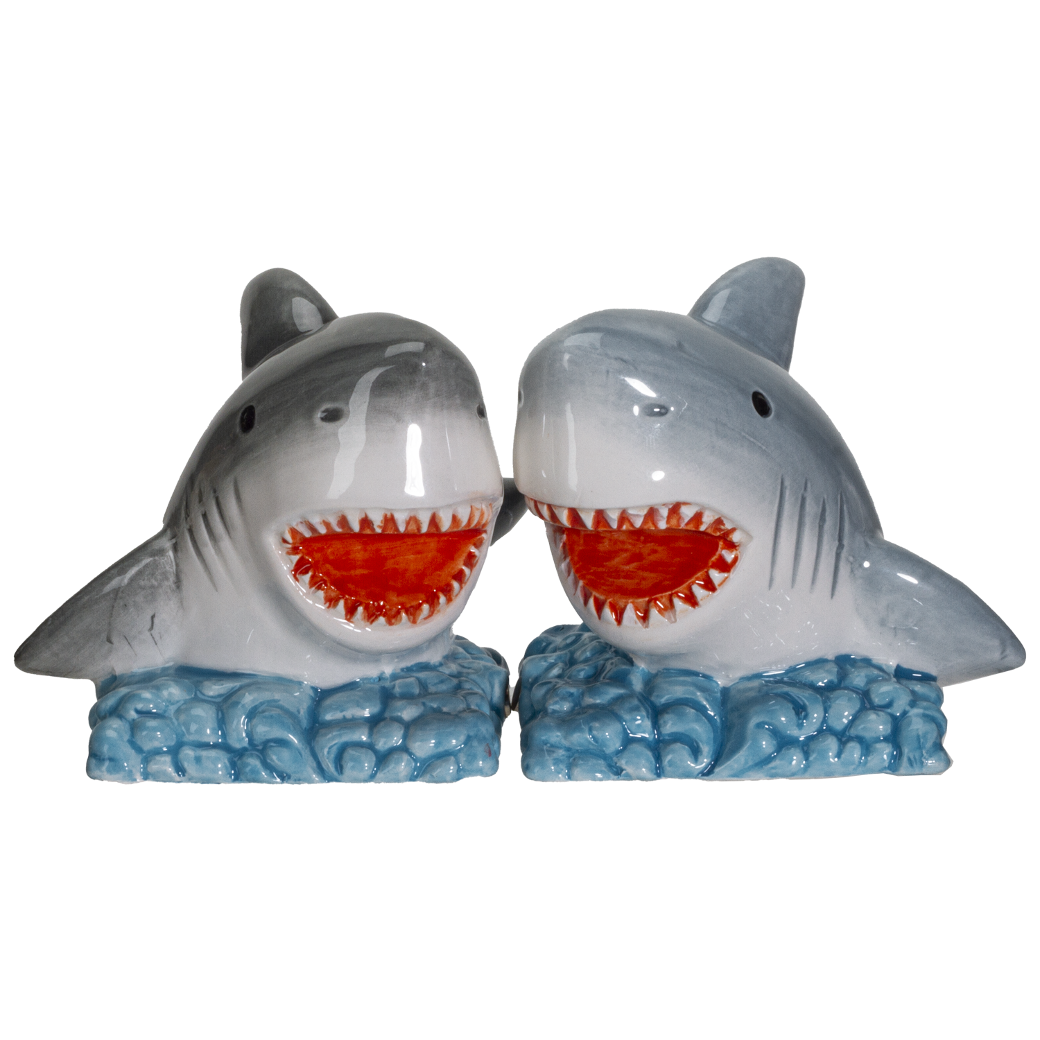 Sharks Salt and Pepper Shakers Set