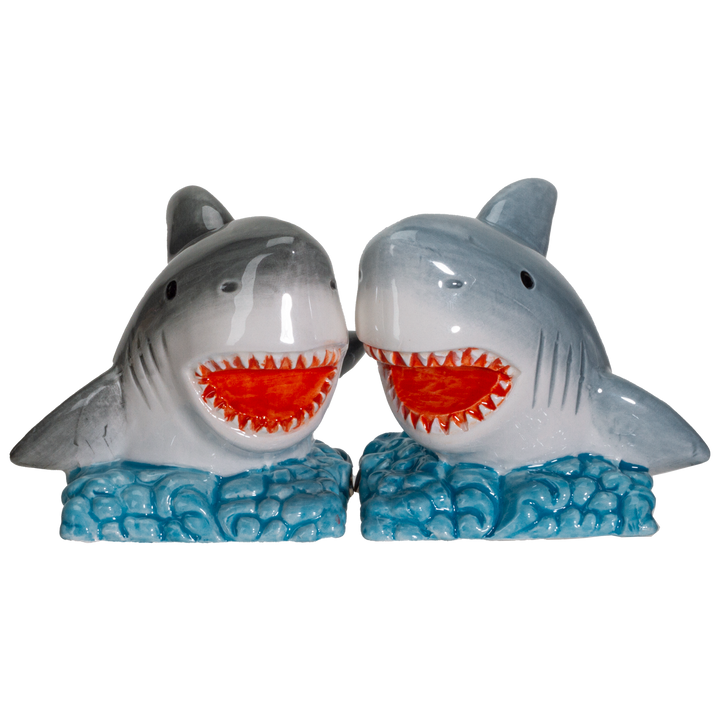 Sharks Salt and Pepper Shakers Set