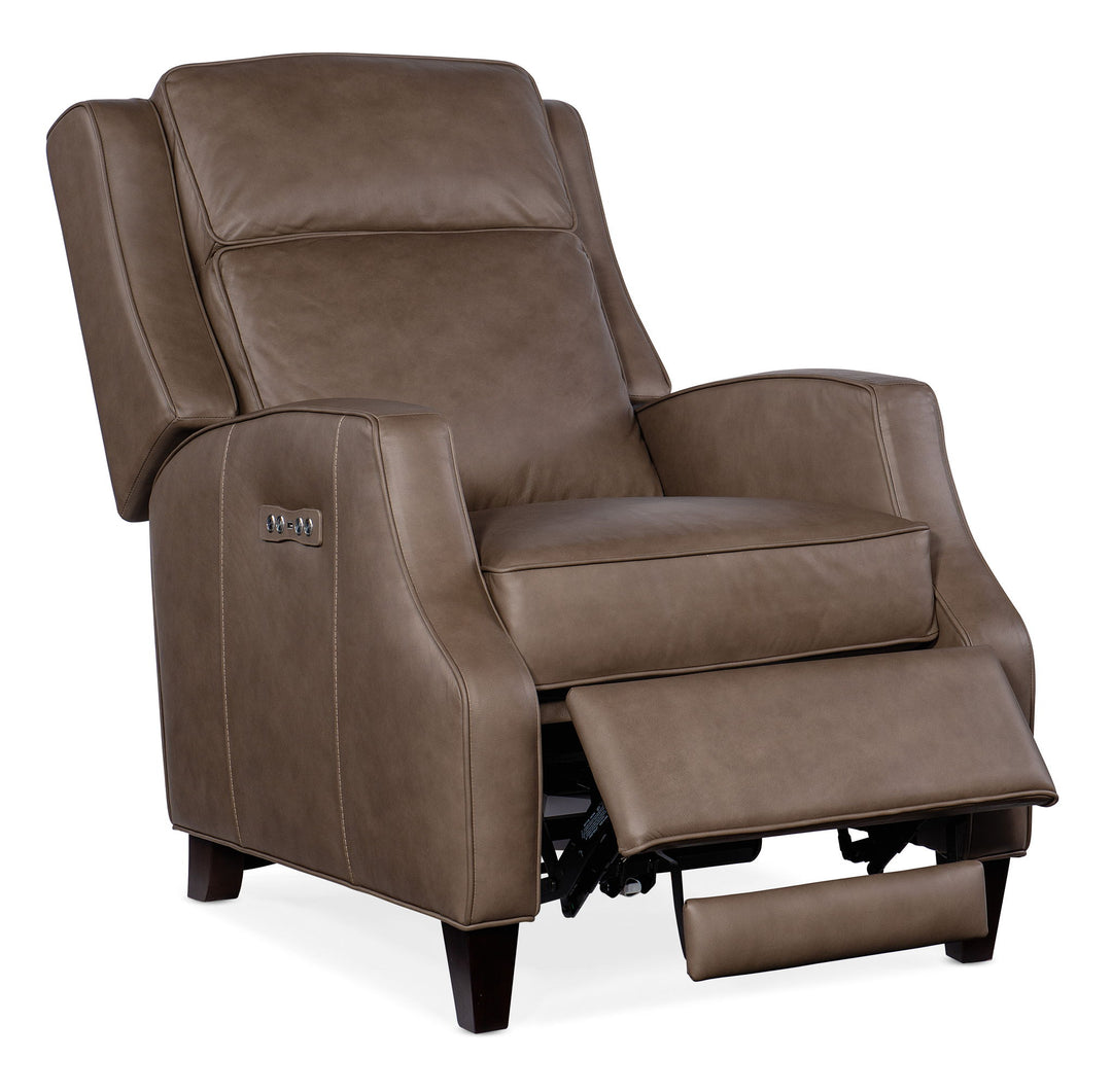 Tricia - Power Recliner With Power Headrest - Dark Brown