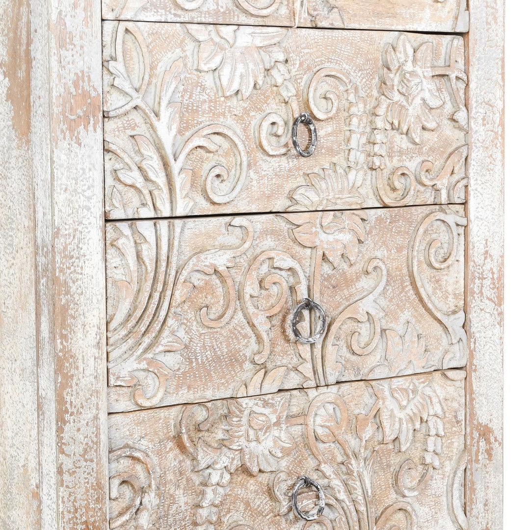 6 Drawer Chest - Beige