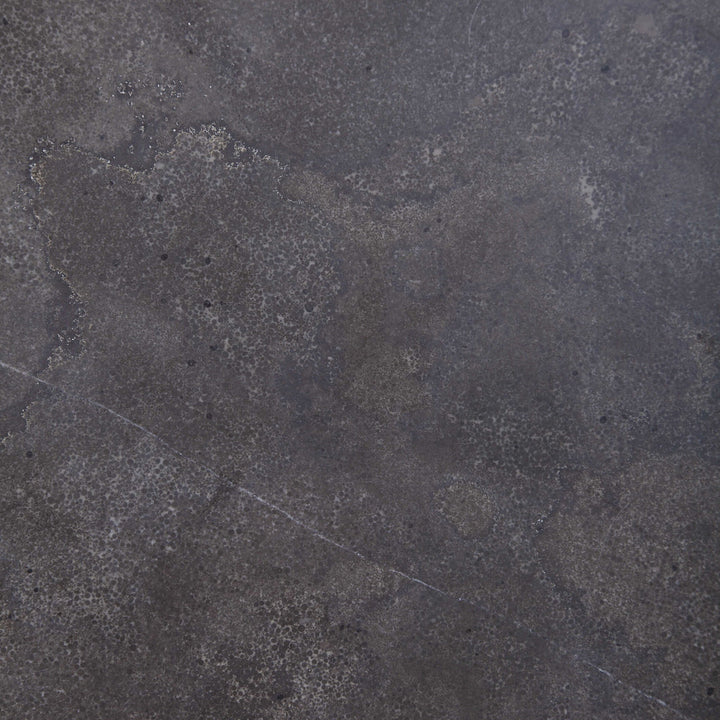 Jessenia - Stone Accent Table - Dark Gray