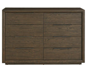 Modern - Eight Drawer Dresser