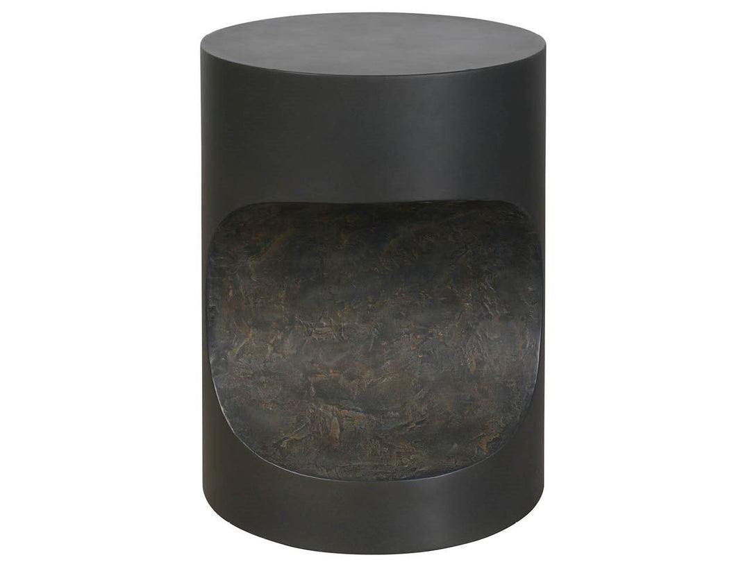 Modern - Concrete Side Table - Black