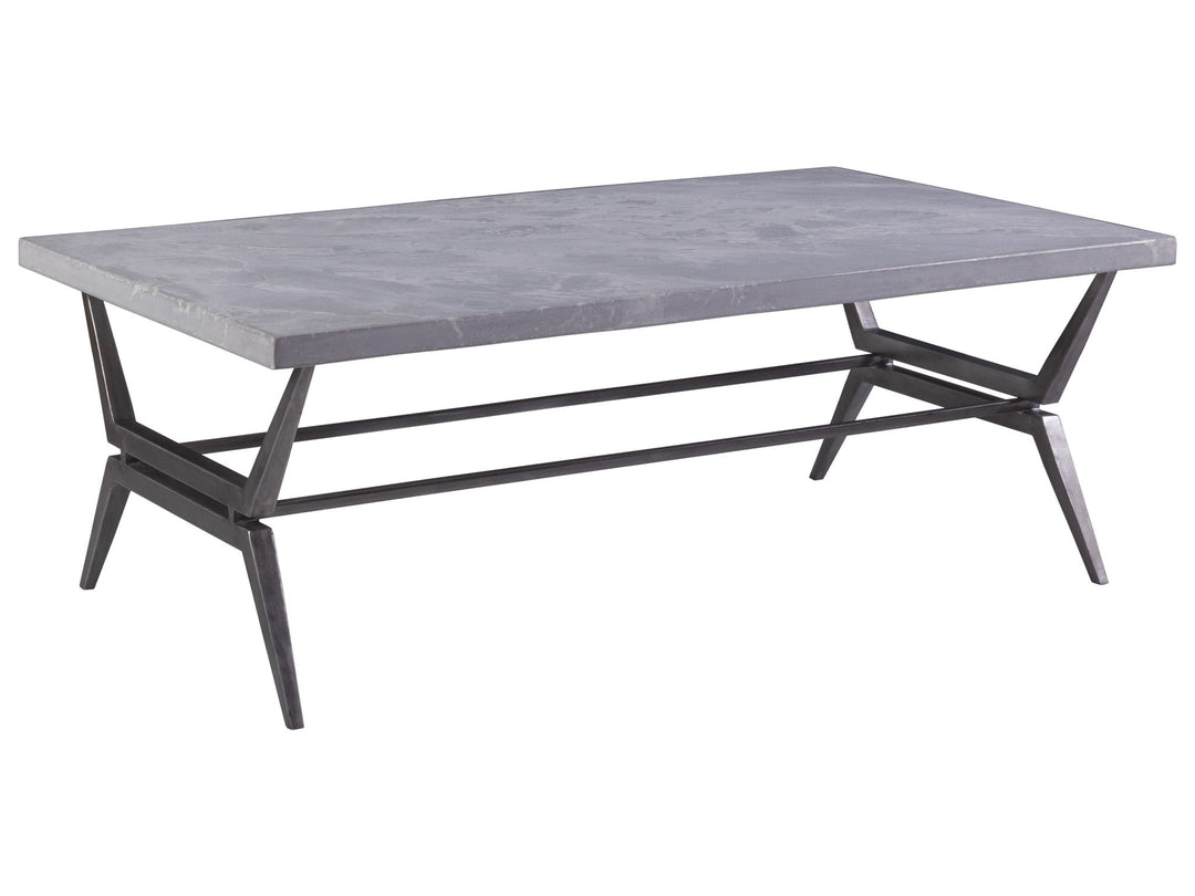 Signature Designs - Cirro Rectangular Cocktail - Dark Gray
