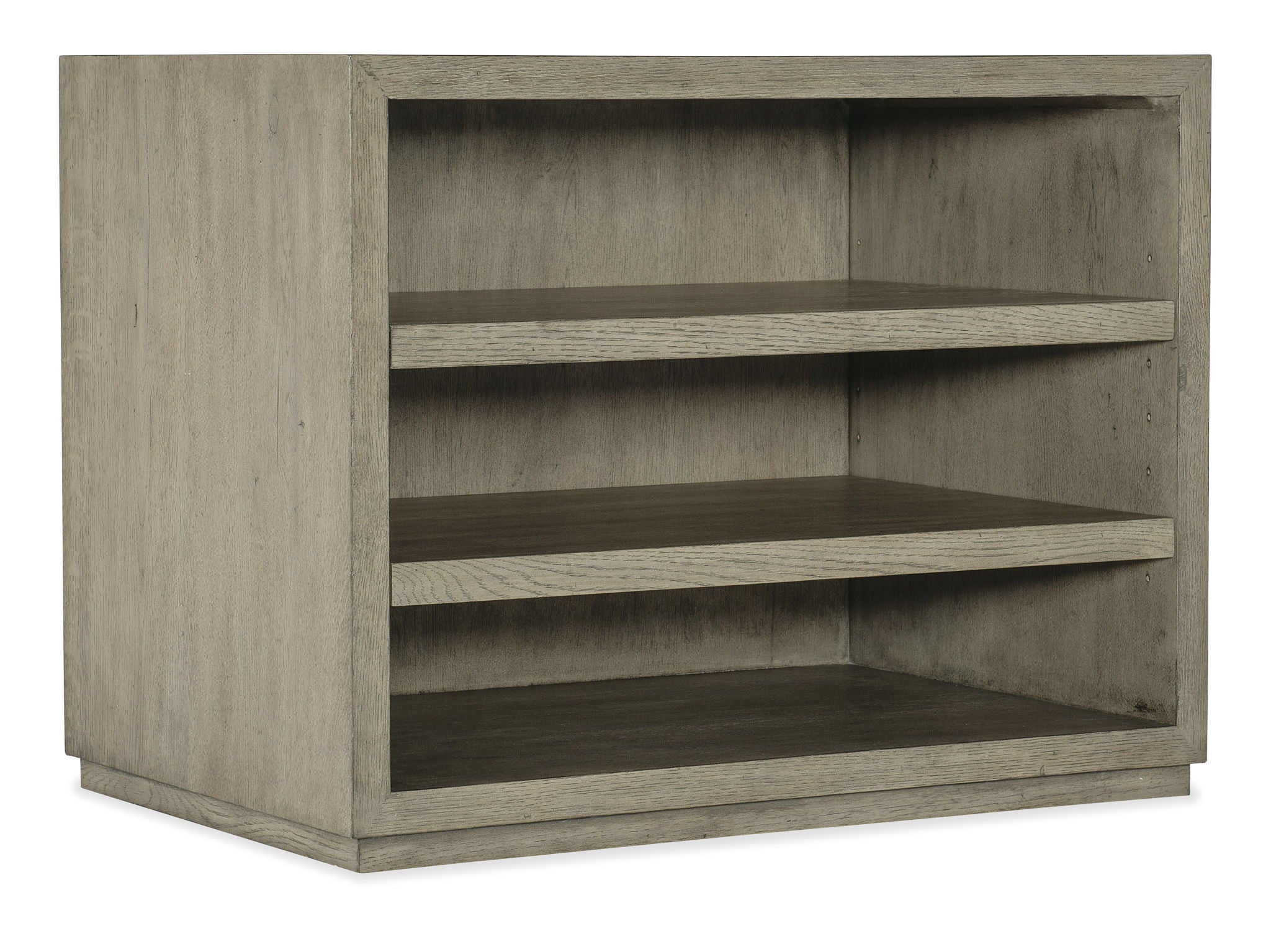 Linville Falls - Open Desk Cabinet - Gray