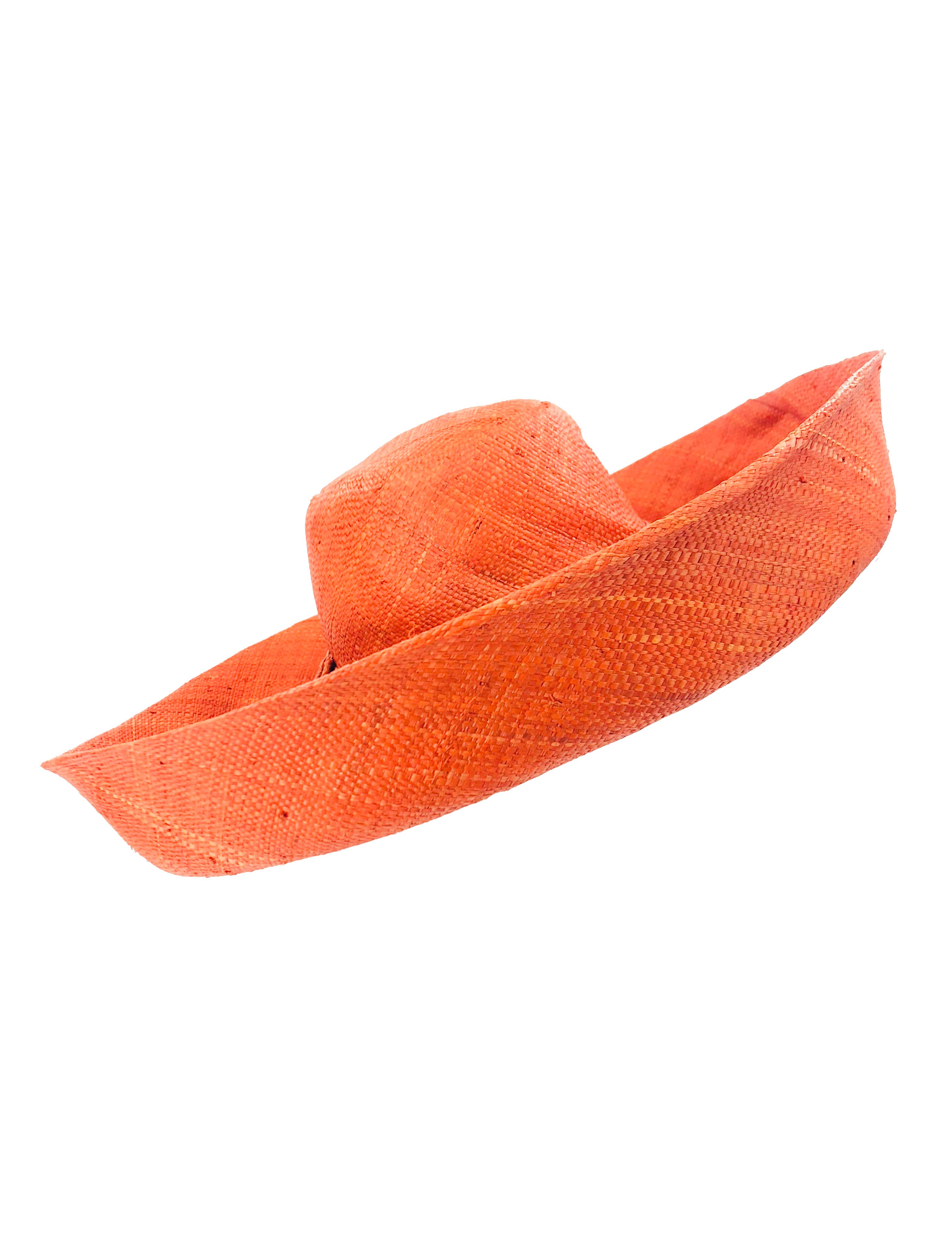 Sun Hats: Solid Color Packable 5" & 7" Brim Raffia Straw: 7"Brim / Turquoise