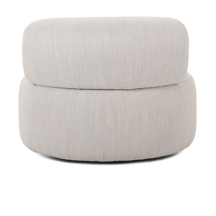 Ellis - Outdoor Swivel Lounge Chair - Light Gray