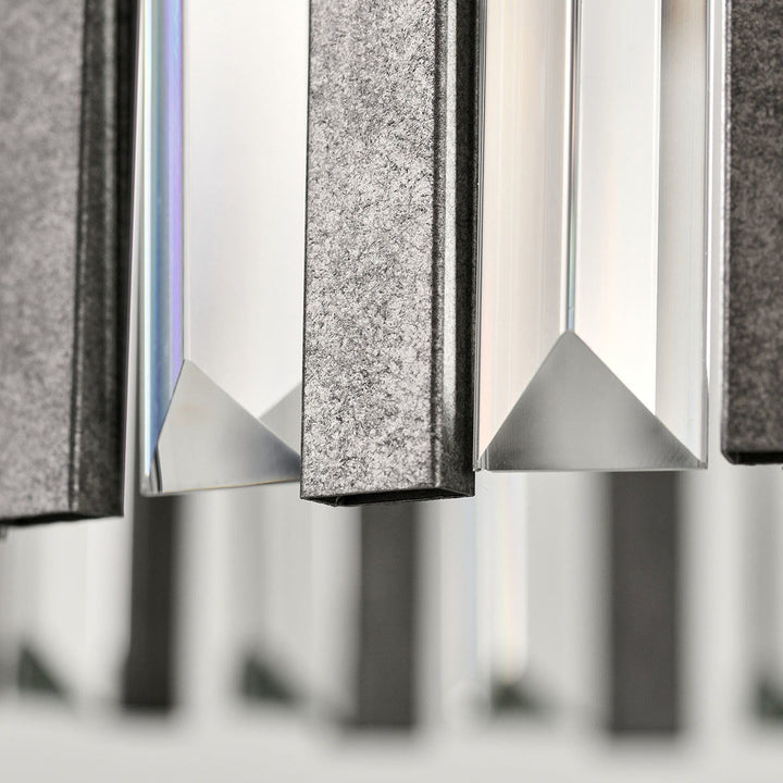 Olympia - Chandelier - Pewter