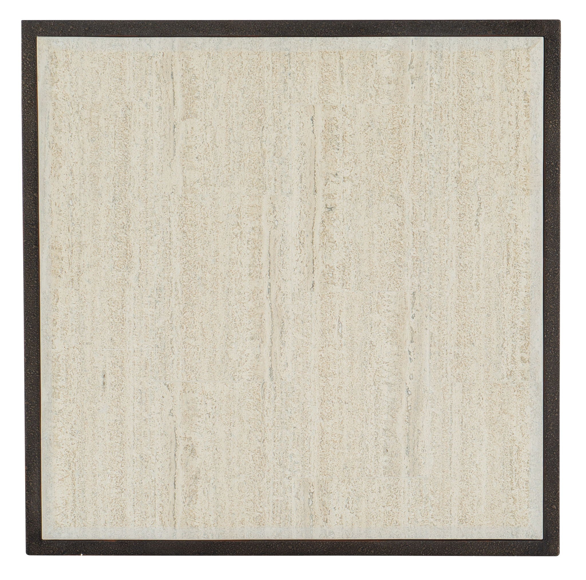 Melange - End Table - White