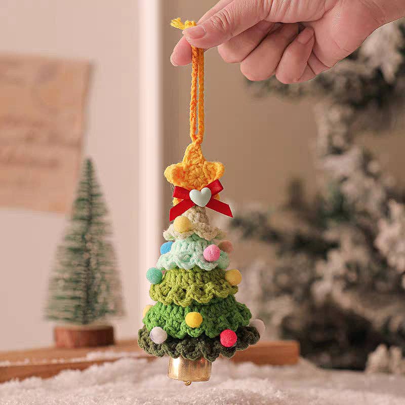 Handmade Christmas Tree Ornament: Orange