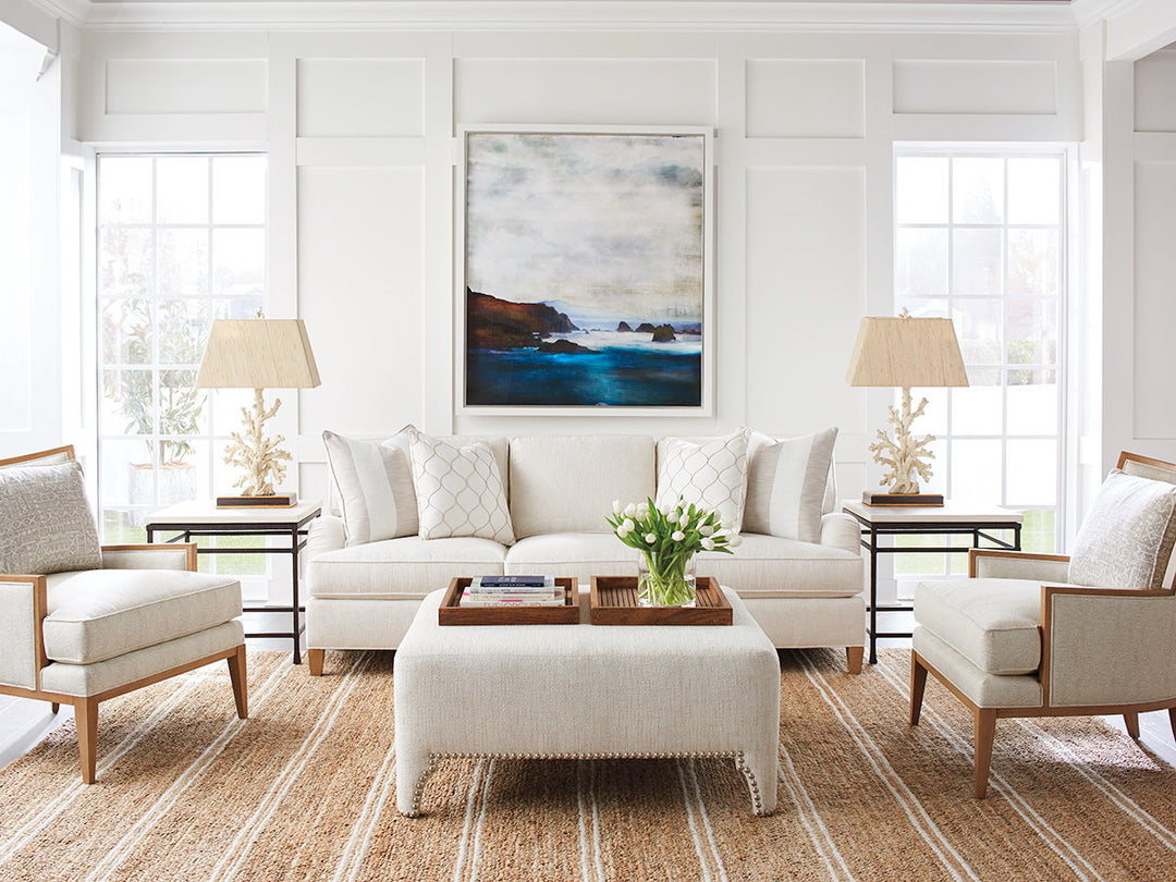 Barclay Butera Upholstery - Sheffield Cocktail Ottoman