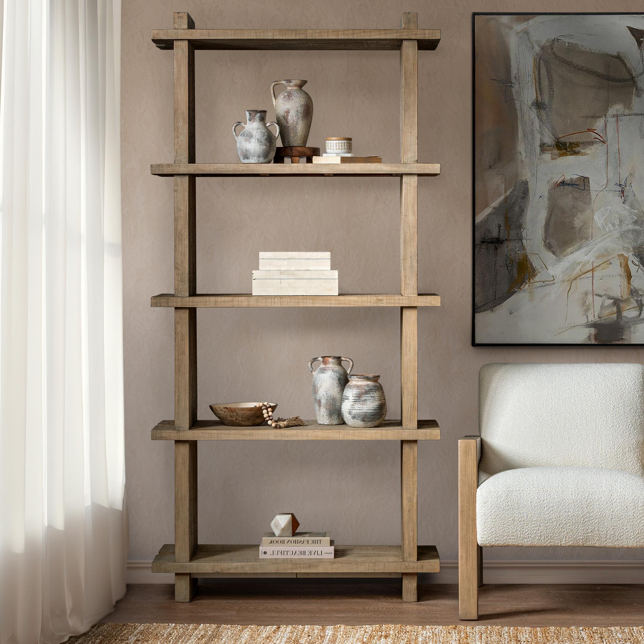 Karlla - Bookshelf - Natural Clay