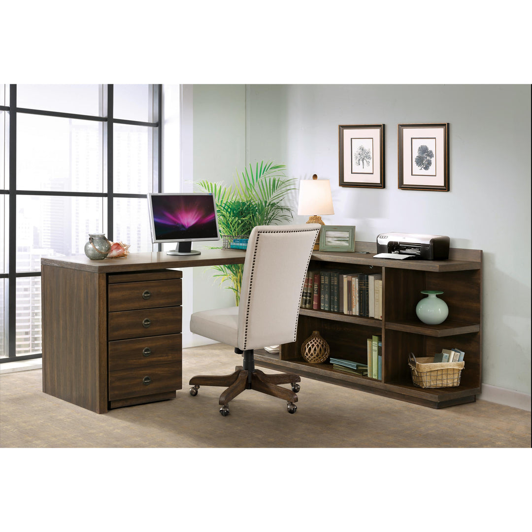 Perspectives - Mobile File Cabinet - Brushed Acacia