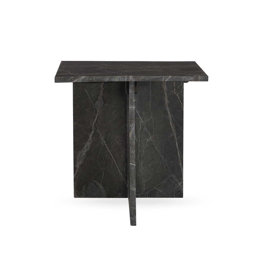 Bexly - Marble Square End Table