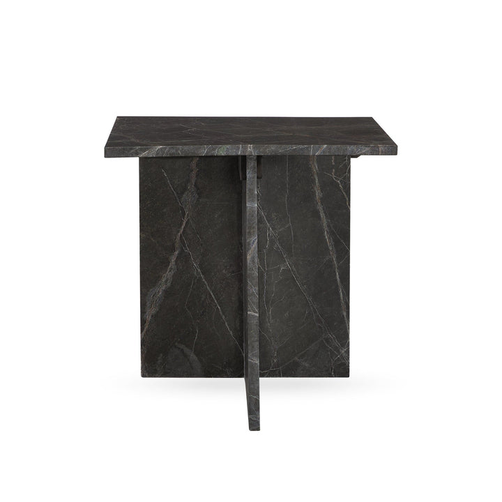 Bexly - Marble Square End Table