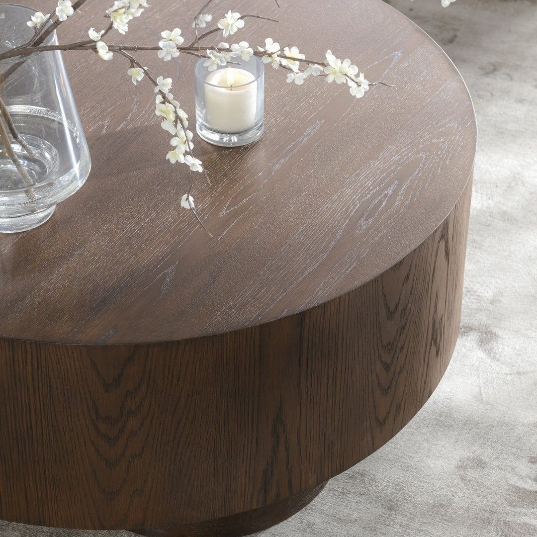 Runa - Oak Veneer 42" Coffee Table
