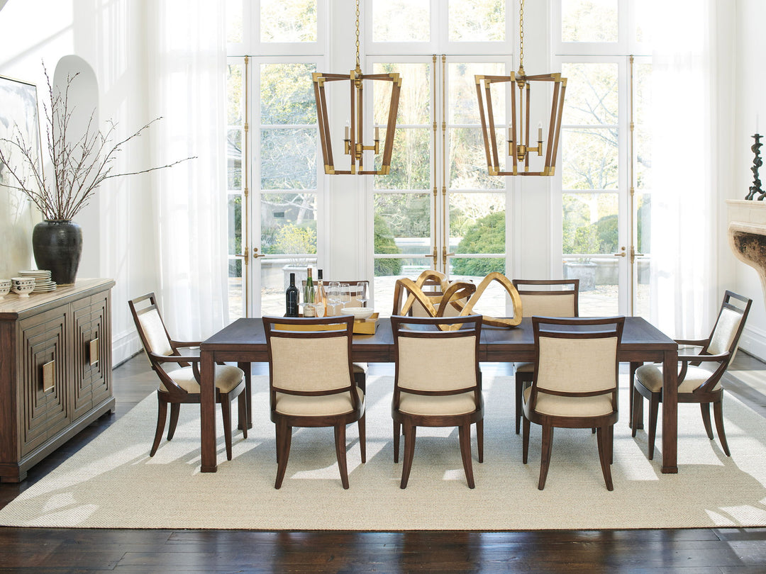 Silverado - Elk Grove Rectangular Dining Table - Dark Brown