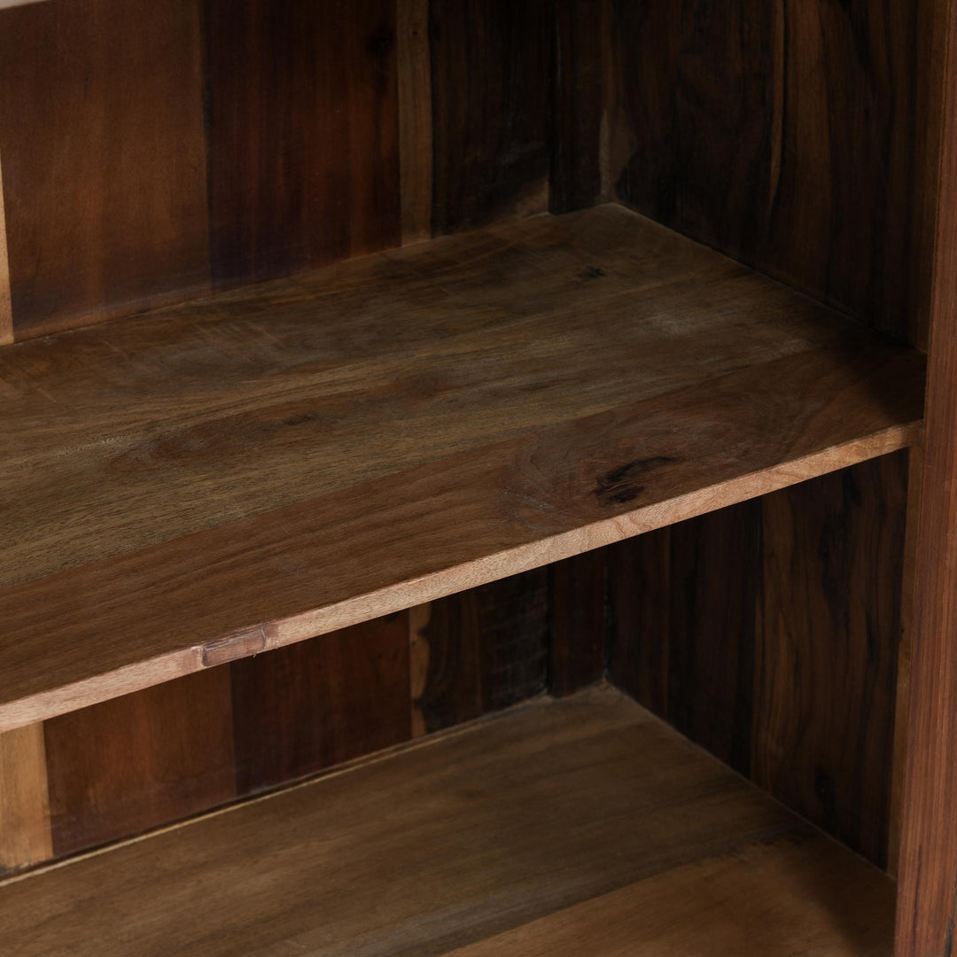 Zion - Wood 4 Door Cabinet - Natural