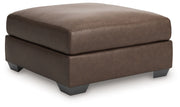 WillowBend - Oversized Accent Ottoman - Umber