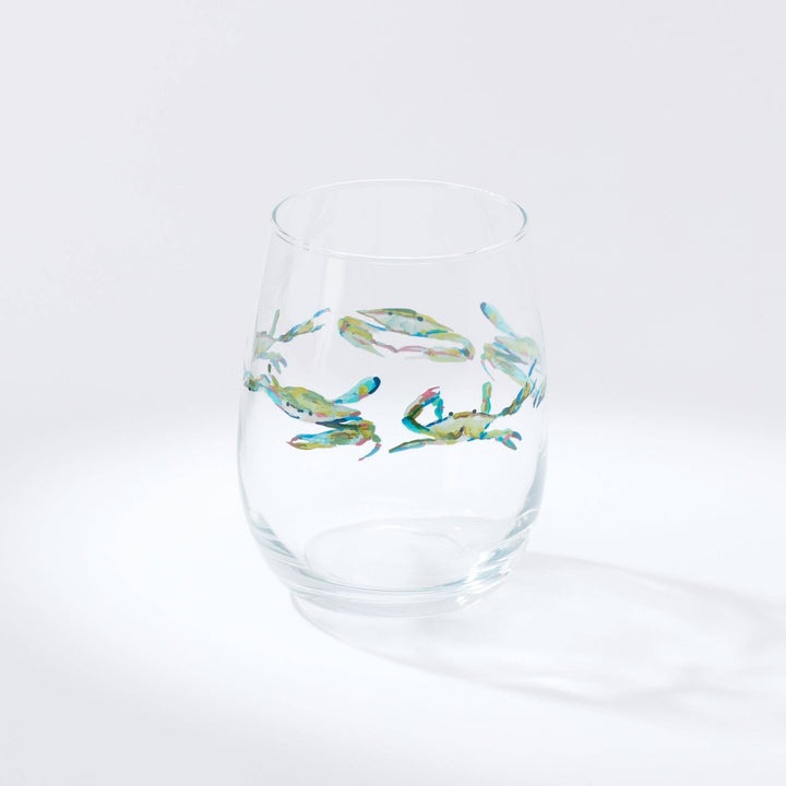 Wine Glass - Bay Blues: Default Title