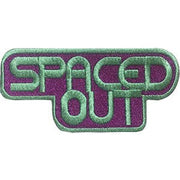 Space Spaced Out Verbage - Sew Original Patch – 1.8" x 3.85"