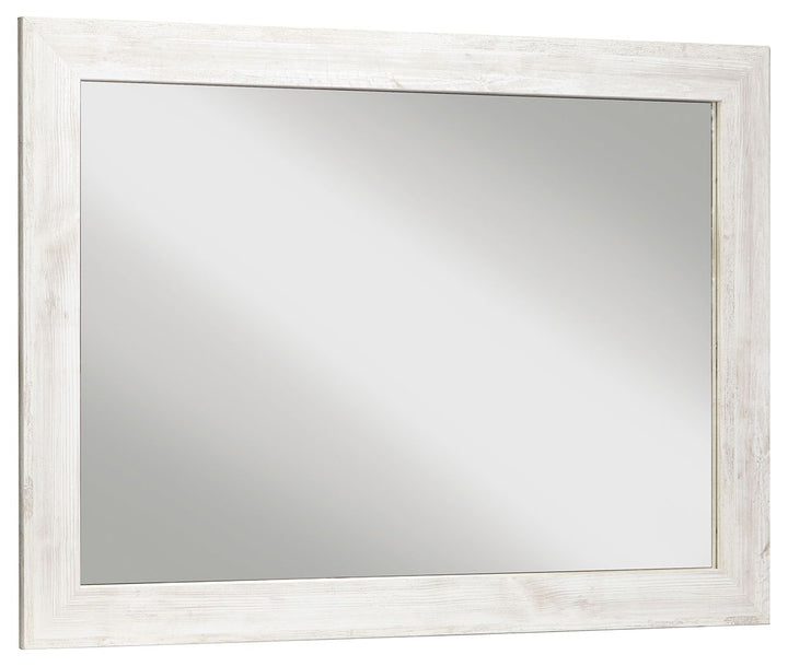 Paxberry - Whitewash - Bedroom Accent Mirror