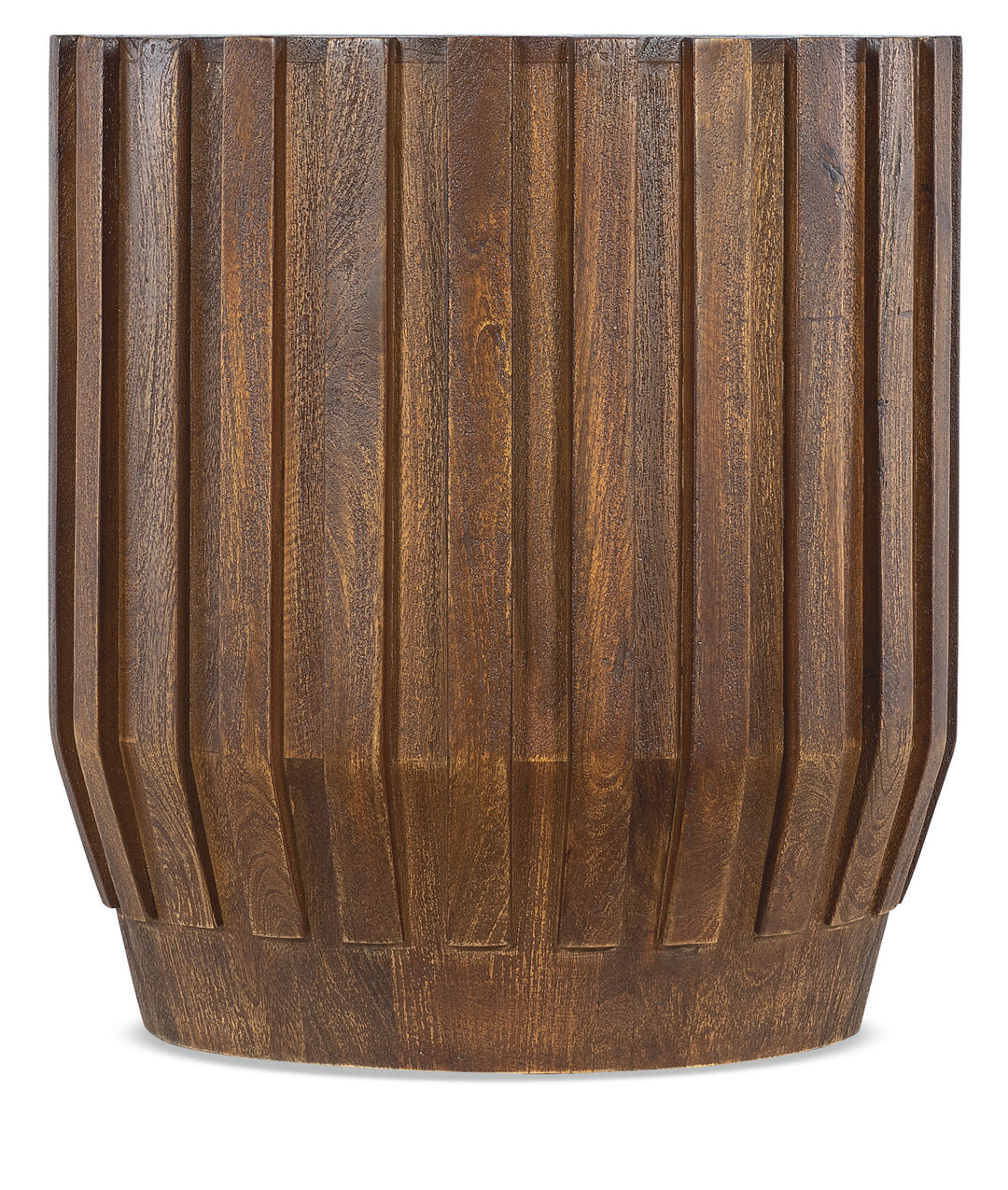 Commerce And Market - Gears Round End Table - Bronze