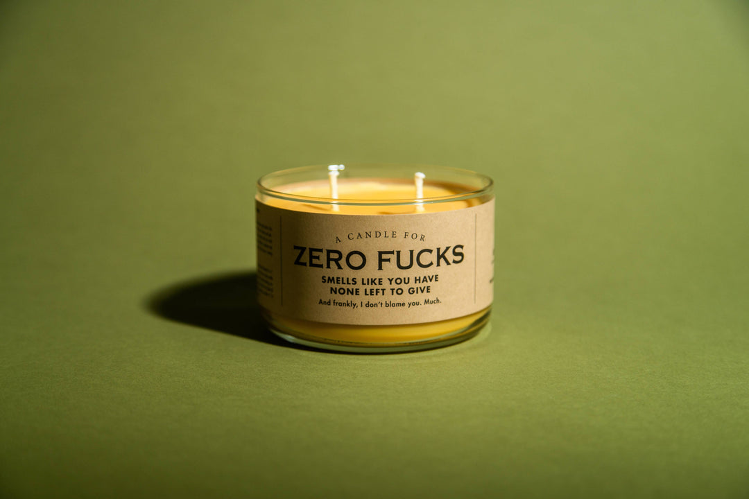 A Candle for Zero Fucks | Funny Candle
