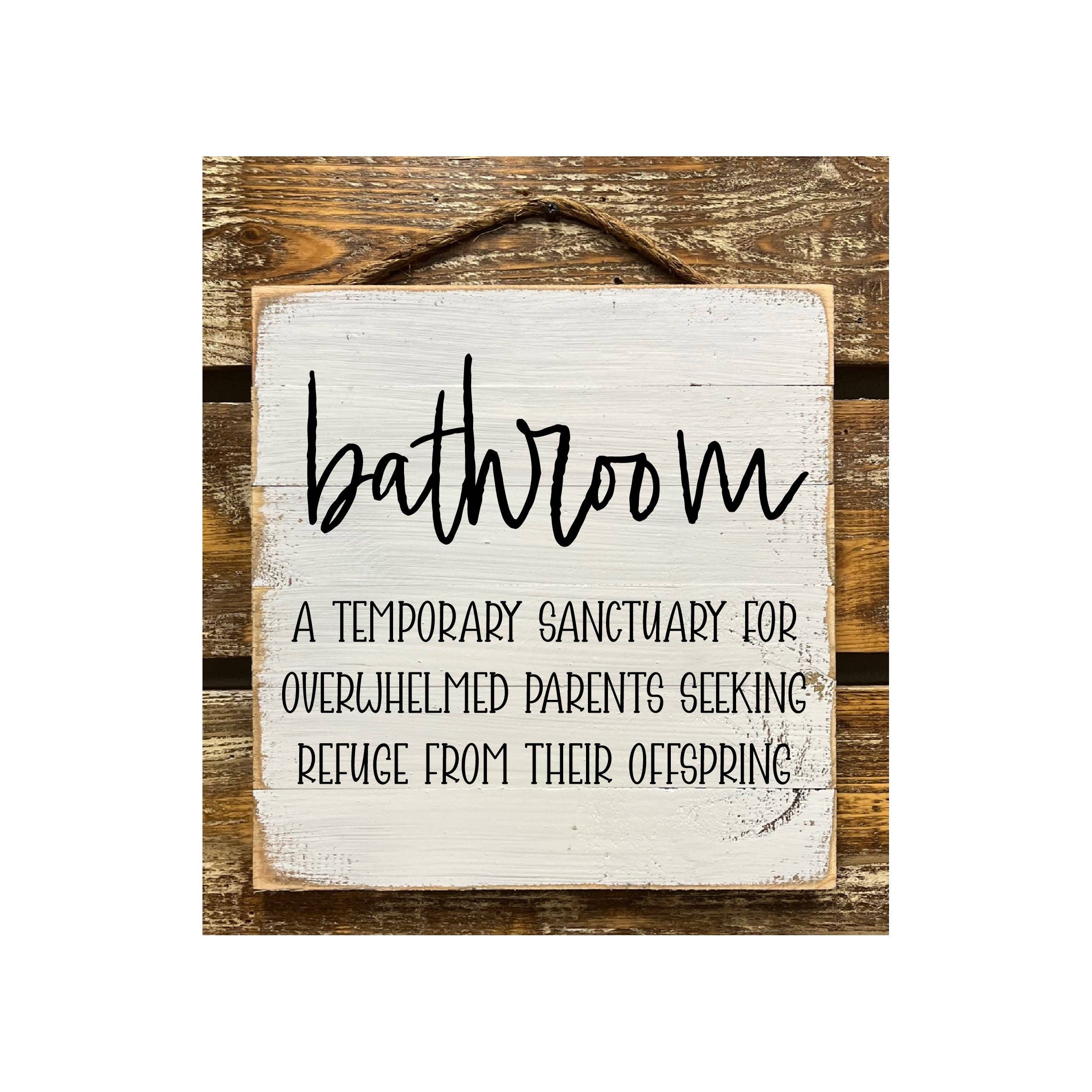 Bathroom Definition: White