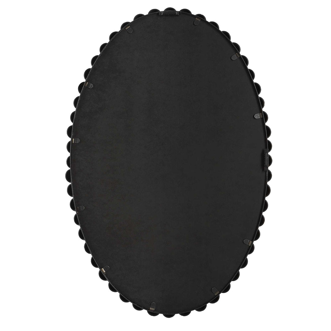 Serna - Black Oval Mirror