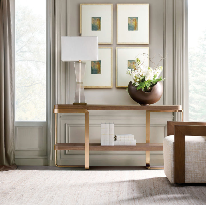 Eleana - Console Table - Medium Wood