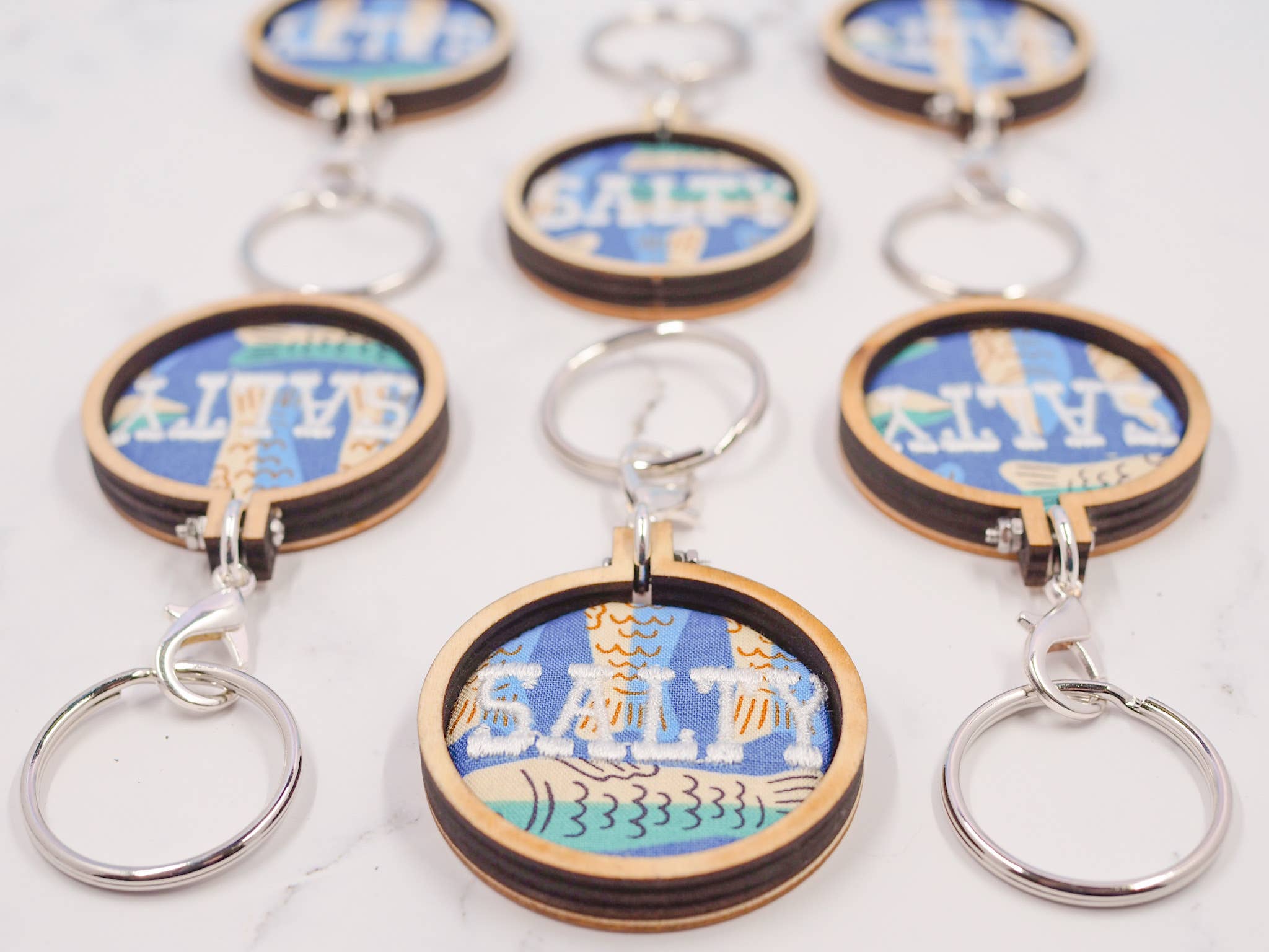 Salty Sardine Keychain