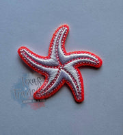Starfish Neon Iron-On PATCH