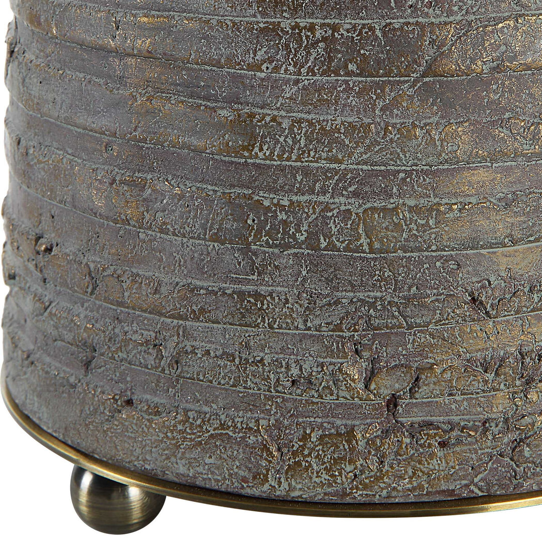 Gorda - Ceramic Table Lamp - Bronze
