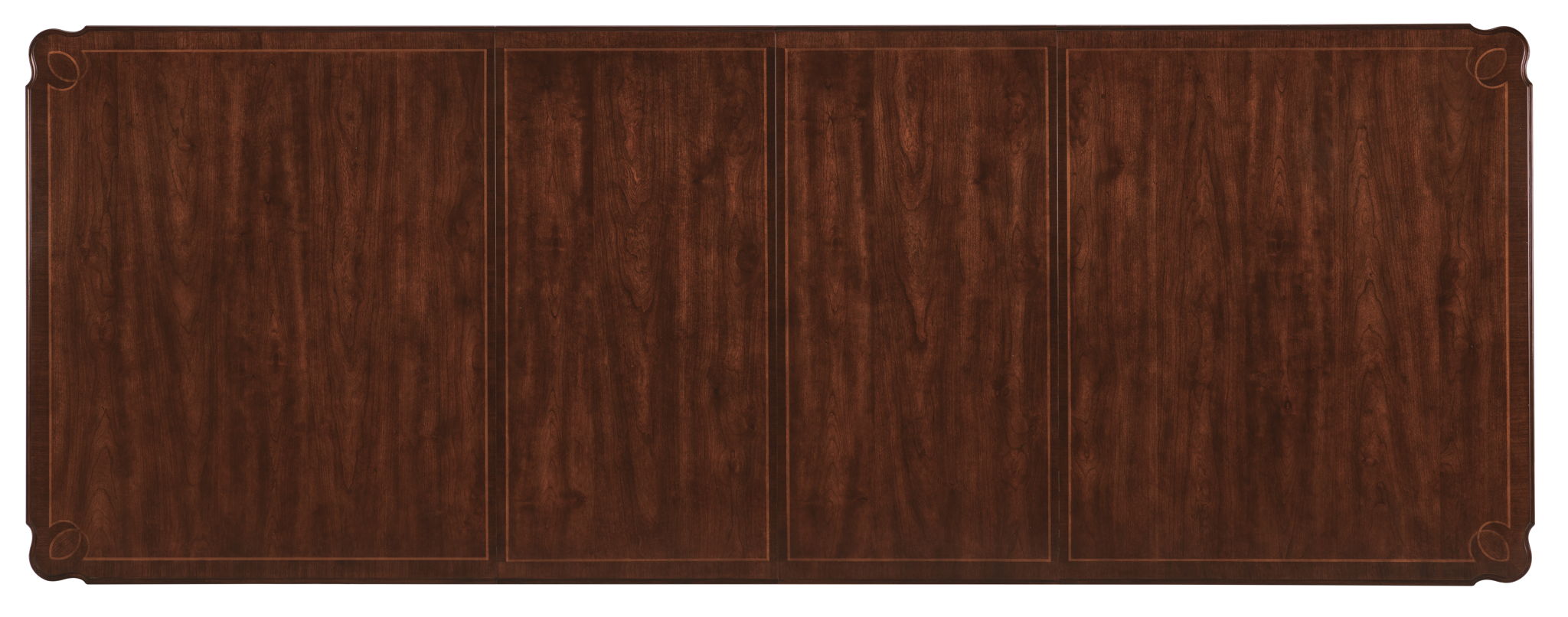 Charleston - Rectangle Leg Dining Table With 2-22" leaves - Dark Brown