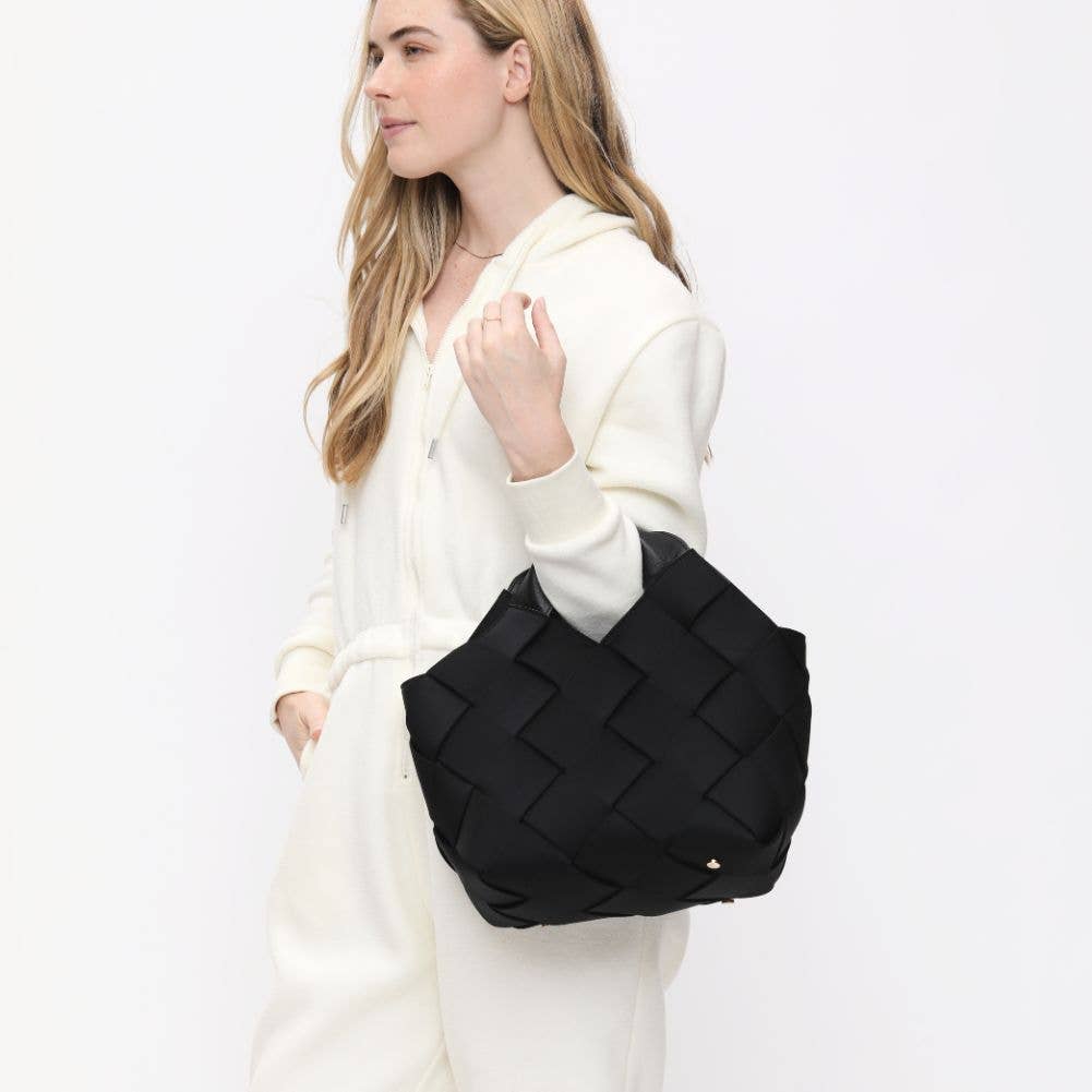 Resilience - Woven Neoprene Tote: Chocolate